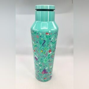 New Corkcicle Disney Princess Ariel Sport Canteen, 20oz Stainless Steel interior